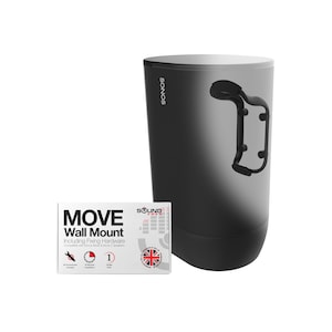 Move Speaker Wall Mount Bracket, Weatherproof, Compatible with Sonos Move Version 1 and 2, Including Mounting Accessories
