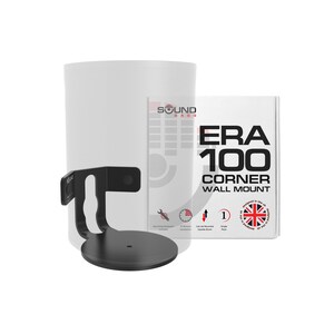 ERA 100 Corner Wall Mount - Low Profile, Single (1pc), Compatible with Sonos ERA100 & ERA 100 SL Speaker, Includes Mounting Kit