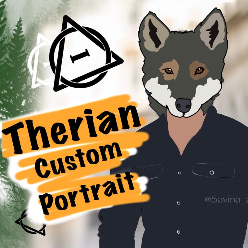 Realistic Therian Mask - Etsy