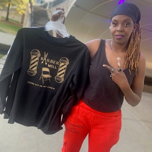 Custom Barber T-shirt