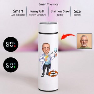 Dentist 15oz Drink Bottle, Funny Dentist Gift, Dentist Water Bottle, Dentist Coffee & Tea Tumbler, Dentist Thermos Flask, Dental Travel Mug
