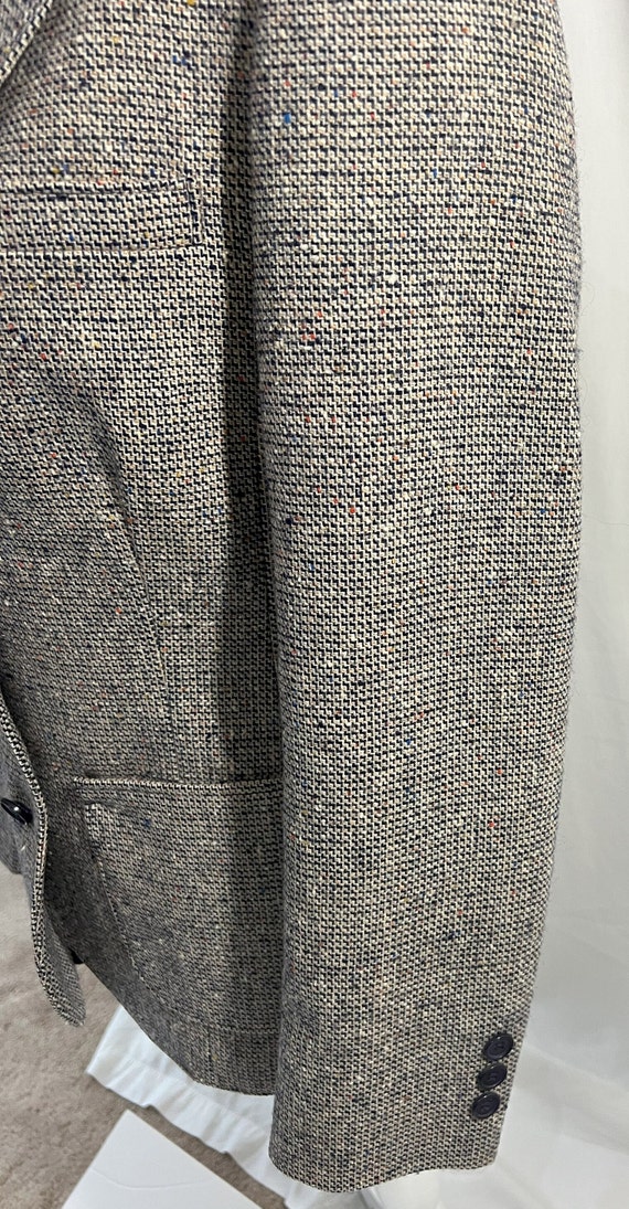 CLASSIC VINTAGE Grey Pendleton Wool Blazer - Ladi… - image 6