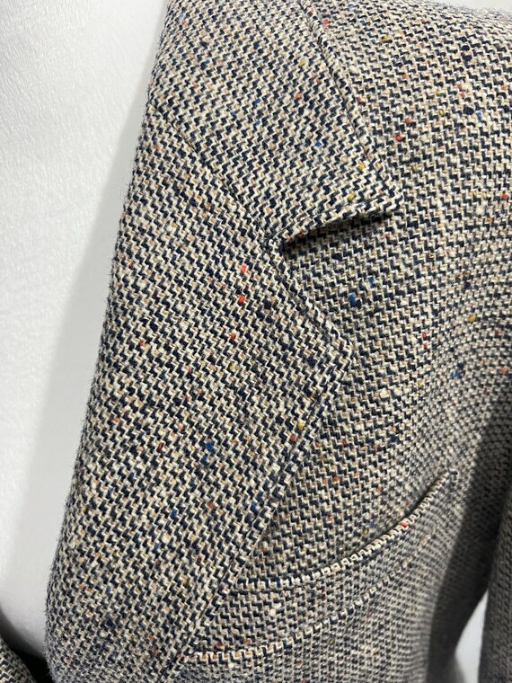 CLASSIC VINTAGE Grey Pendleton Wool Blazer - Ladi… - image 5