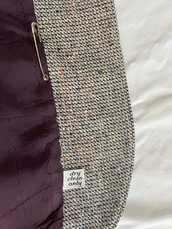 CLASSIC VINTAGE Grey Pendleton Wool Blazer - Ladi… - image 7