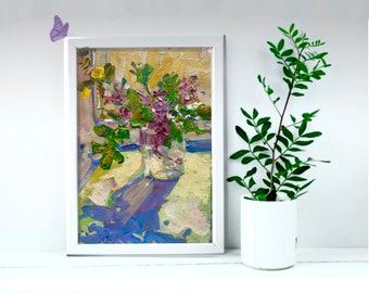 ジョルジュ＝ピエール・スーラ【花を生けた花瓶】、希少な画集画 ジョルジュ＝ピエール・スーラ【花を生けた花瓶】、希少な画集画