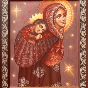 Lullaby of the Blessed Virgin. ( icon for order)