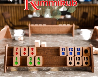 Rummikub, Okey Set, Rummy Cube, personalized, SVG file, Dxf file