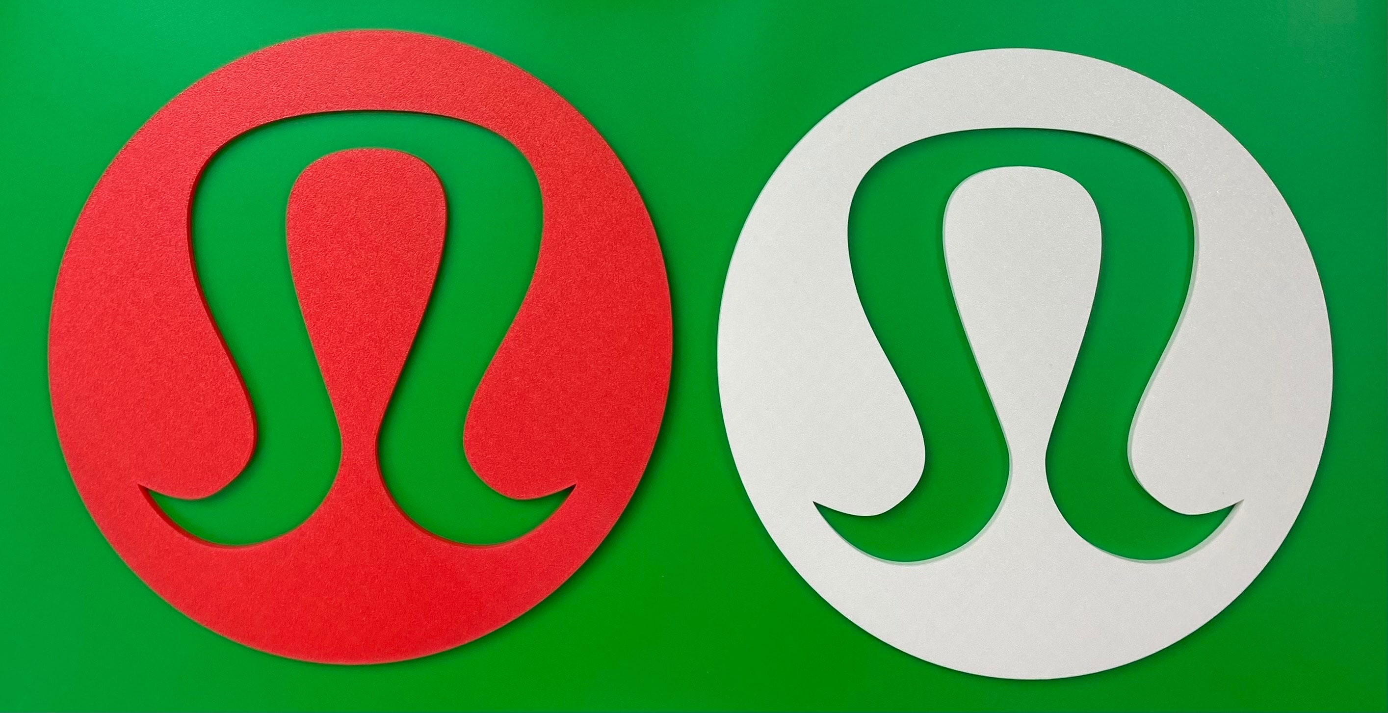 Lululemon Logo Wall Sign 9.25 X 9.25 Inches 