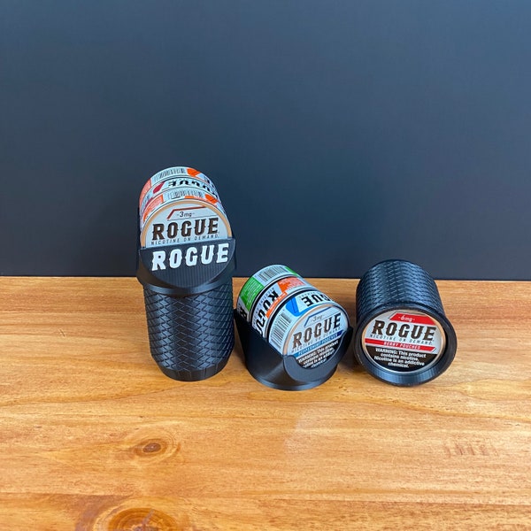Rogue-Rider (V2) Screw Lid Cup Holder / Holds 3 cans on top, and 3 in body