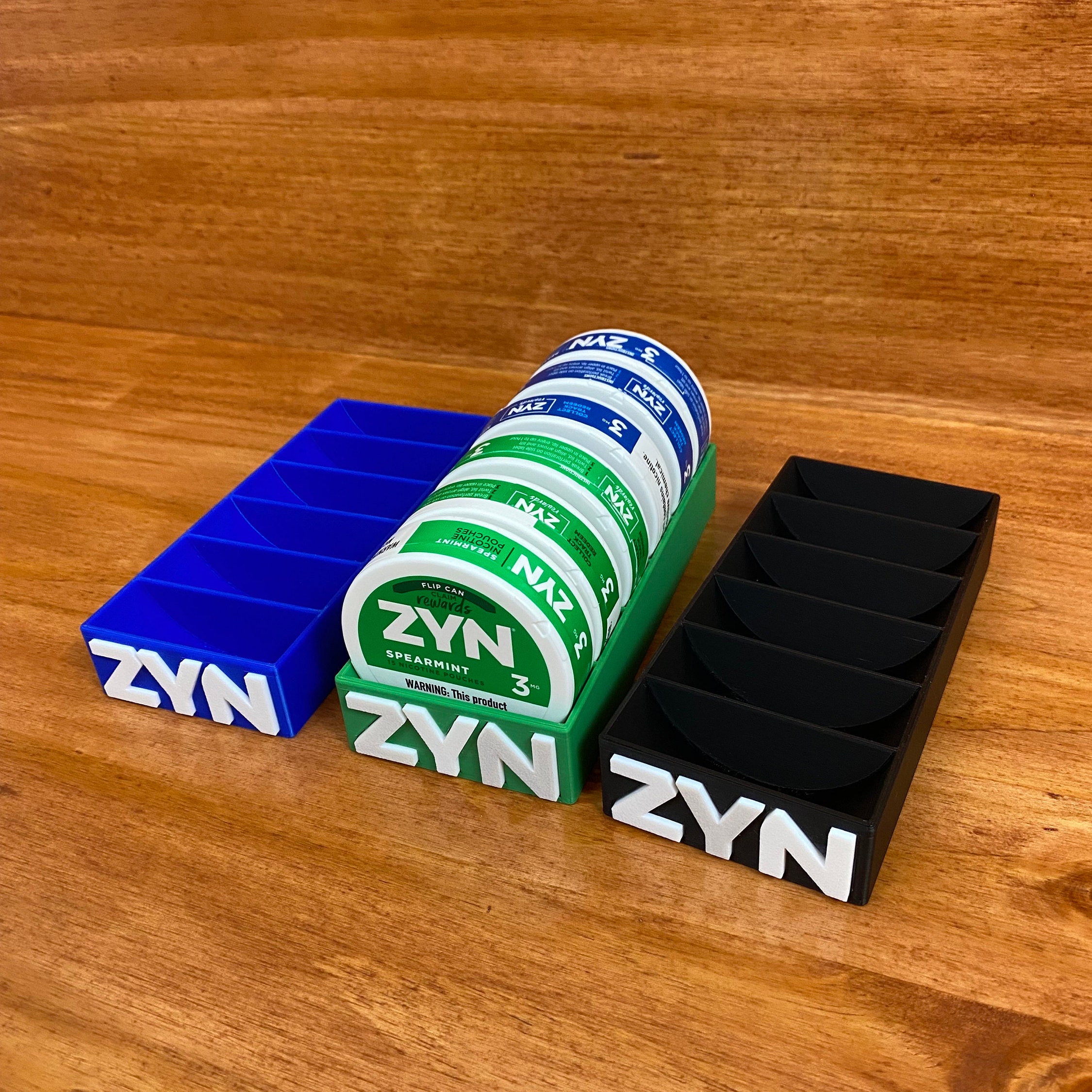 Drawer Zyn Holder / Zyn Caddy Holds 6 Cans 