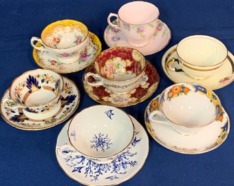 Tea Cups and Saucers - Tuscan and More