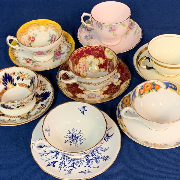 Tea Cups and Saucers - Tuscan and More