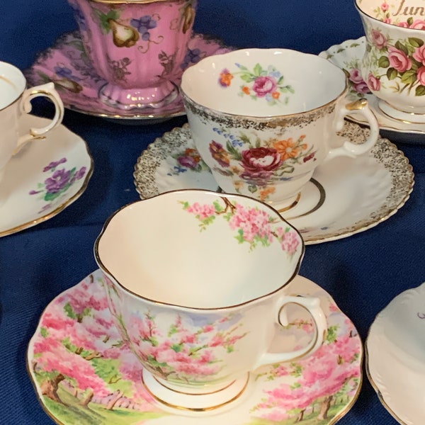 Tea Cups and Saucers