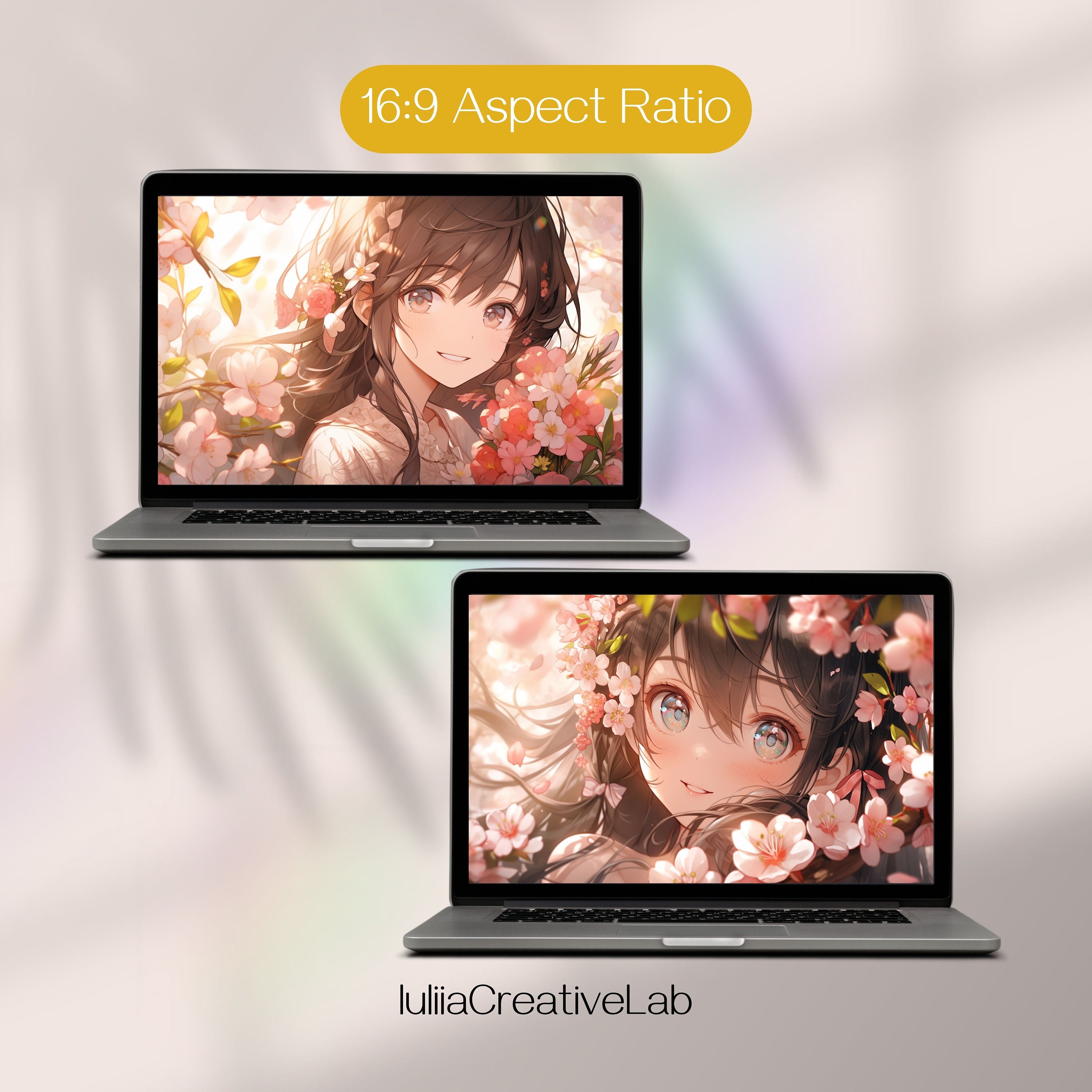 Kawaii Blossom Wallpaper, Anime Japanese Wallpaper, Aesthetic Desktop ...