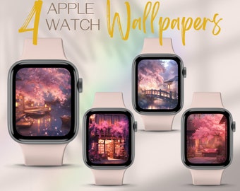 Flowers Apple Watch Face, Kawaii Apple Watch Wallpapers, Blossom Smartwatch Wallpapers, Aesthetic Apple Watch Face, Apple Watch Face Cover