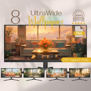 Ultrawide Wallpapers 4K Ultra HD - Vibrant Oasis Anime & Lofi Backgrounds for Ultra Wide Monitors, Ultra Wide Aesthetic Computer Backgrounds