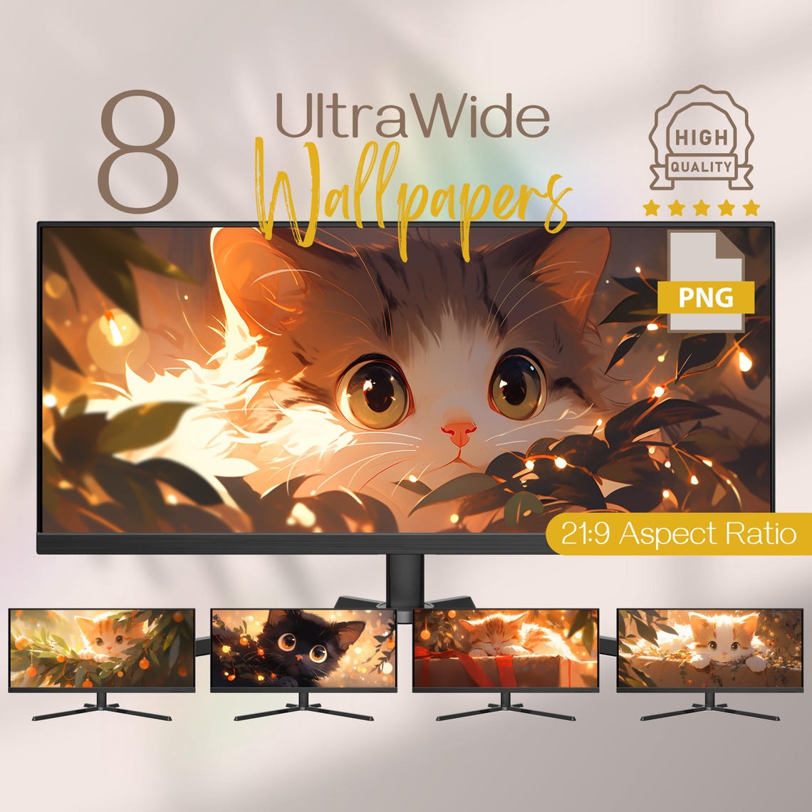 high-resolution-ultrawide-monitor-background-cute-cat-amidst-christmas