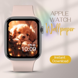 Christmas Apple Watch Wallpaper, Christmas Watch Background, Cute iWatch Wallpaper, Festive Apple Watch Face, Winter Smartwatch Background