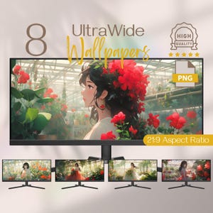 Anime Ultrawide Monitor Wallpapers - High Resolution Widescreen Backgrounds, 4K Ultra HD PC Wallpaper, Ideal for Anime Fans