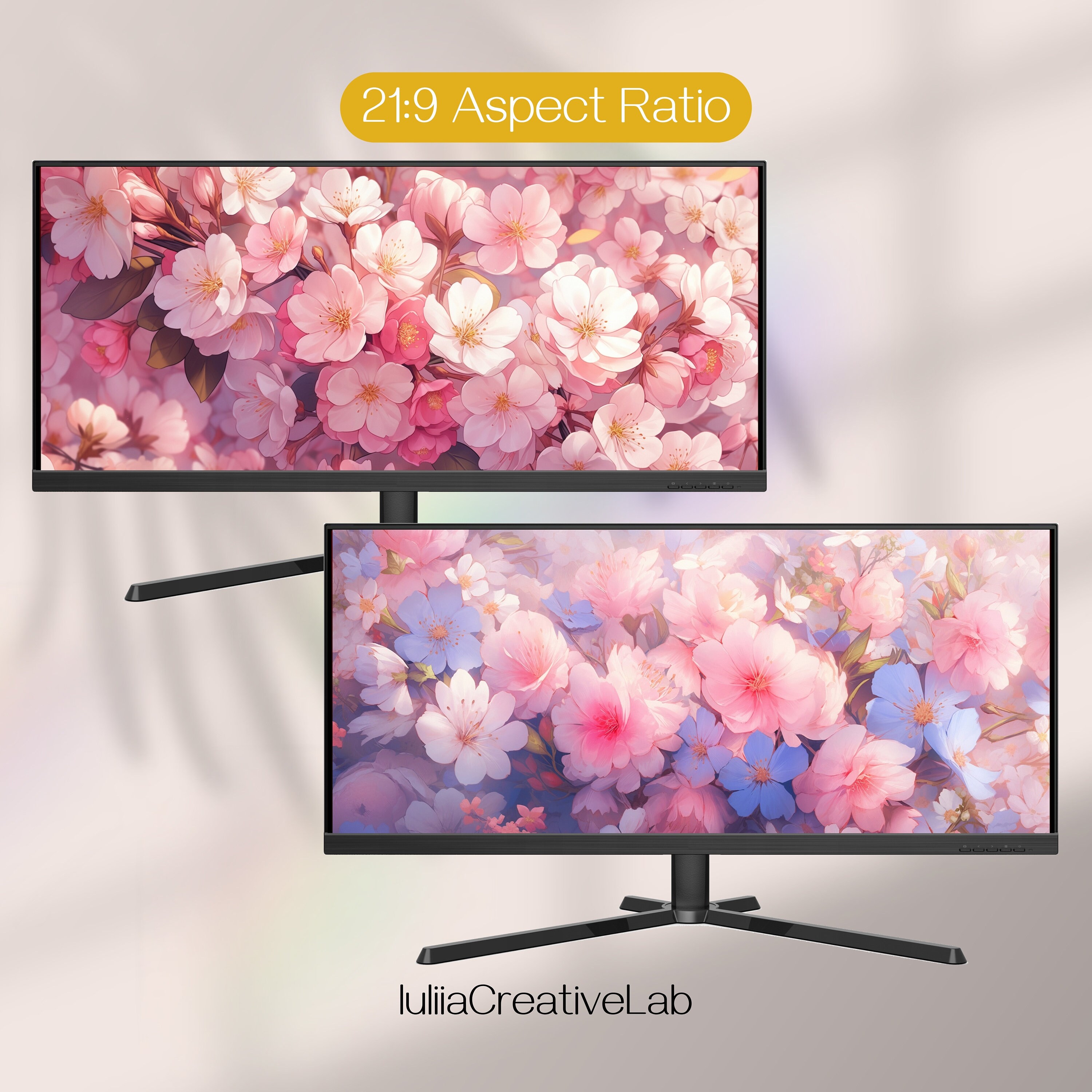 Blossom Aesthetics Ultrawide Wallpapers, Kawaii Desktop Wallpaper ...