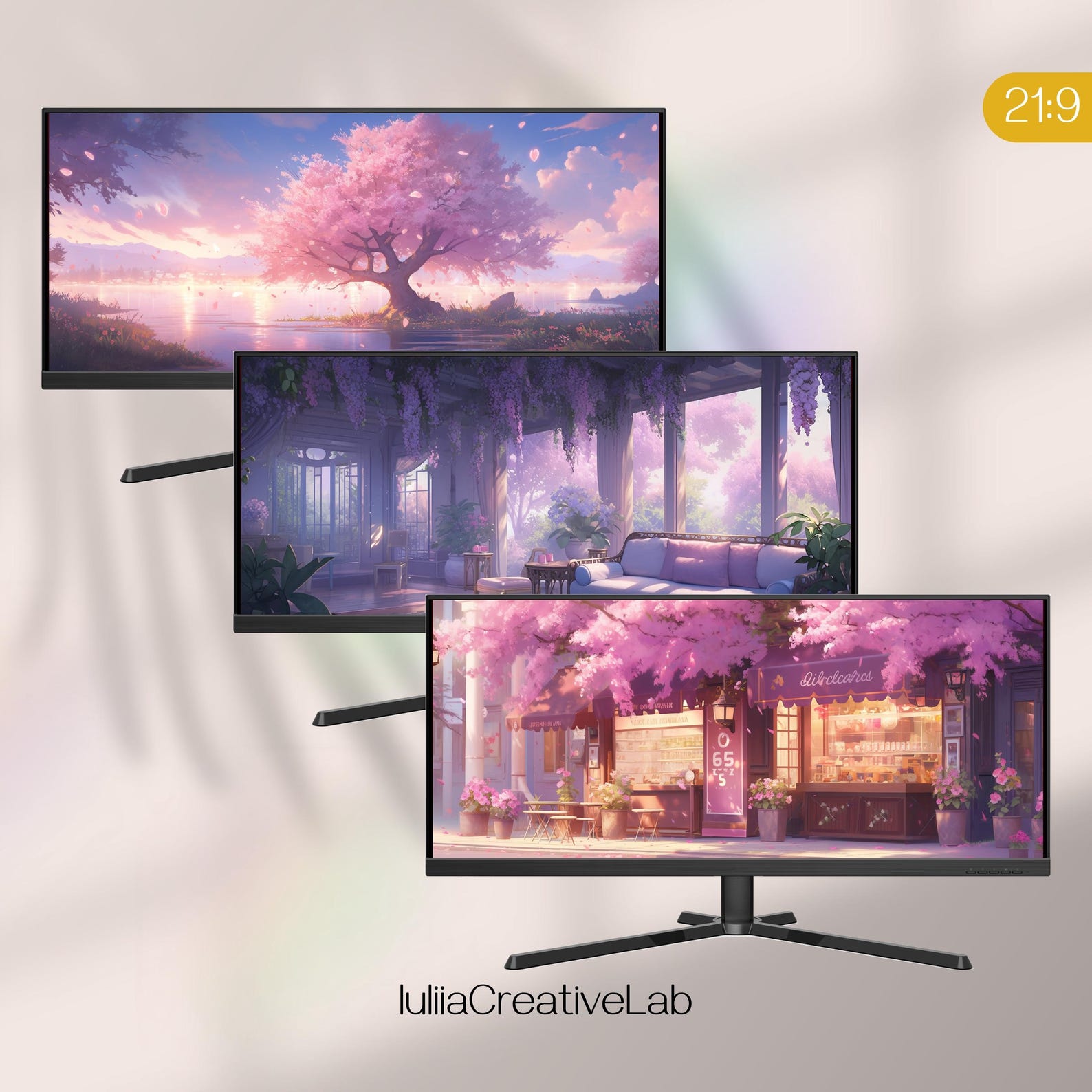 Blossom Aesthetics High Resolution Wallpapers Pack, Ultrawide Desktop ...
