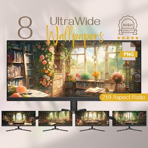 Anime Ultrawide Wallpaper Studio Desktop Wallpapers, Lofi Computer Background, Widescreen Wallpaper, Ultra Wide Wallpaper Desktop Background