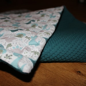 Baby blanket cuddly blanket play blanket Dino
