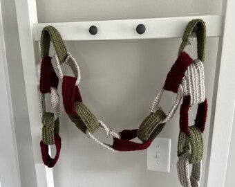 Custom Crochet "Paper-Chain" Garland