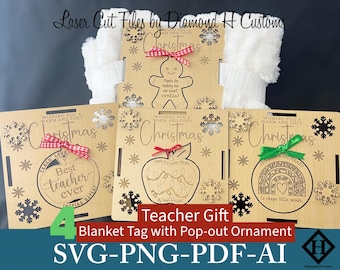 Blanket Tag SVG Blanket Tag Laser File Blanket Tag Ornament  Blanket Ornament Tag SVG Blanket Laser Tag Ornament Blanket Tag Ornament S