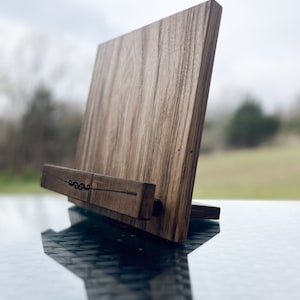 Kitchen Cook Book Stand, Wooden Cook Book Stand, Cook Book Stand, Cooking Book Stand, Book Stand, Cook Stand, Recipe Holder