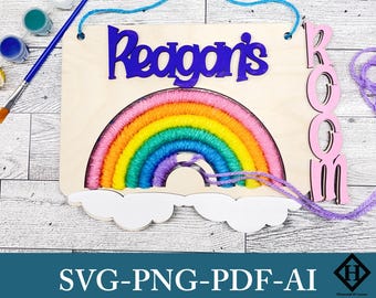 Kit de pintura DIY láser SVG Kit de pintura DIY Archivo láser Kit de pintura Archivo láser Kit de pintura cortado con láser SVG Kit de pintura SVG Kit de pintura DIY Archivo Kit para niños