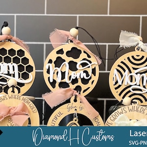 DIY Car Charm File Set For Mom Gift Ideas