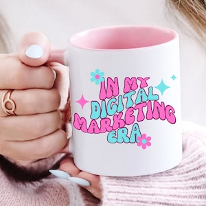 Marketing Coffee Cup, In My Marketing Era, In My Digital Marketing Era, Marketing 11 oz coffee cup, marketing gift, Marketing Mug, Marketing