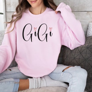 Grandma Sweatshirt, GiGi sweatshirt, Gigi, Mothers Day Gifts, first time grandma gift, Grandma Shirt For Mother&#39;s Day, mimi sweatshirt, nana