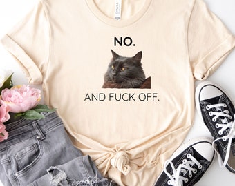 Grumpy Cat T-Shirt: Funny Graphic Tee for Cat Lovers