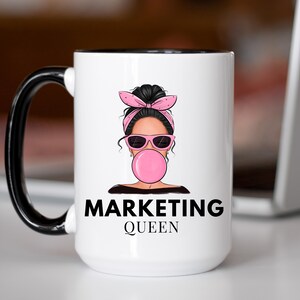 Marketing Manager, Marketing Manager Mug, Marketing Assistant, gift for marketer, Marketing boss, marketing team, Marketing queen, Marketer