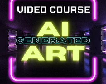 Make Money with AI Art, Video Course, Passive Income, Side Hustle, Digital Product, Resale Rights, Digital Download, Resell Rights, MRR