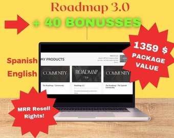 Roadmap To Riches 3.0 MRR Master Resell Rights Video Course, Digital Marketing, Passive Income, Done-For-You Products with PLR&MRR Rights