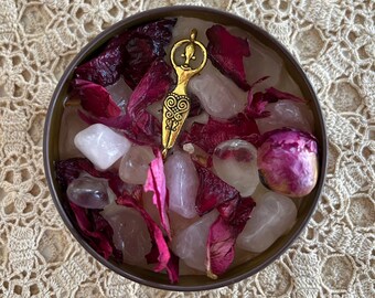 Manifestatie & Desire Ritual Candle | Bijenwas | Koffie | Succes | Geluk