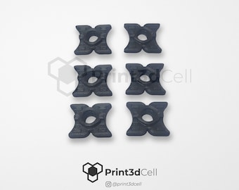 6x BMW E36, E34, E32, Z3, E85, E92, E93 Clips para elevalunas / FIBRA DE CARBONO reforzada con nailon / Compatible / Más resistente que el OEM / Sólido