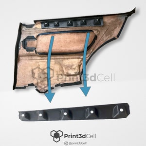 Bmw e36 Coupé | Cabrio | Achtermontage | Afwerking bovenkant | Beugel | Reparatieset | Kunststof | Deurkaart