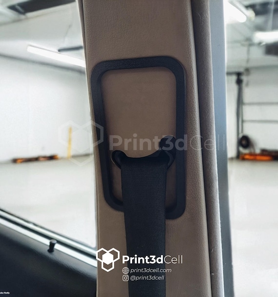 BMW e34 | Seat belt Frame | Trim | Bezel | Interior | Cover| Reinforced Plastic