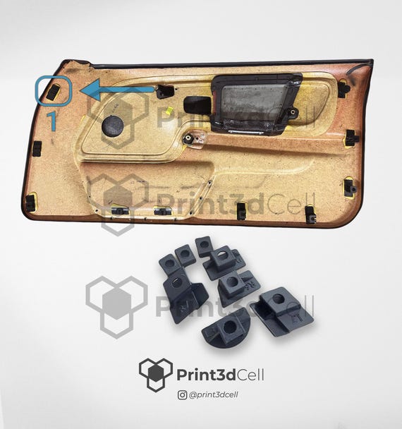 Bmw E36 Compact Door Card Brackets | Plastic Clips | Repair Kit