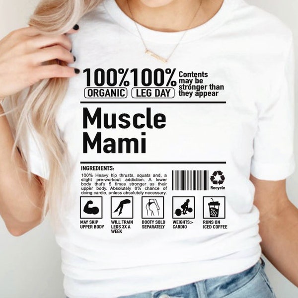 Muskel Mama, Mami GYM T-Shirt, Pump Cover, Trendy, Mütter, PNG, Sublimation Sofortiger digitaler Download, Schnittdatei, Gym Rats, Tik Tok