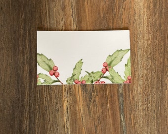 Holly Mini Notecards