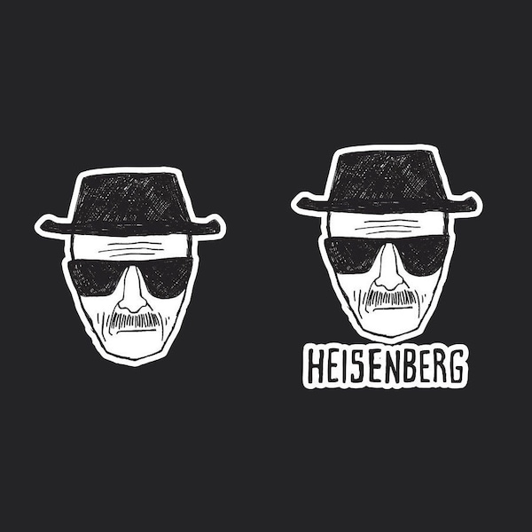 Heisenberg Sticker / Decal - Custom Made