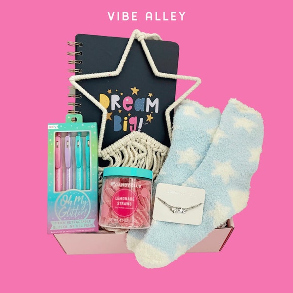 Dream Big Gift Box for Teen & Tween Girls | Birthday | Holiday | Back to School | Gift Box
