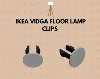Ersatzclip für IKEA VIDJA Lampe – Farbanpassung