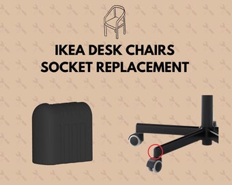 Leg Cover for IKEA Torkel, Örfjäl, Fingal, Renberget Office Chairs