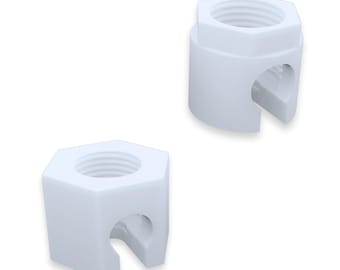 2x Écrou de remplacement SodaStream pour connecteur de tuyau de CO2 - Réparation